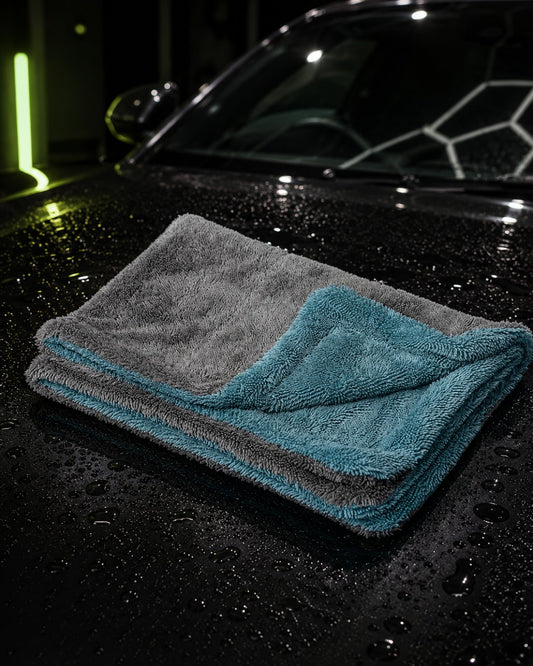 Hydraone 1200 GSM Twisted Loop Microfiber Drying Towel | 60×40 cm