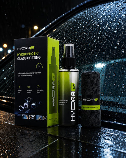 Hydraone Rain Repellent Spray for Car Glass | Hydrophobic Windshield Coating | 120ml