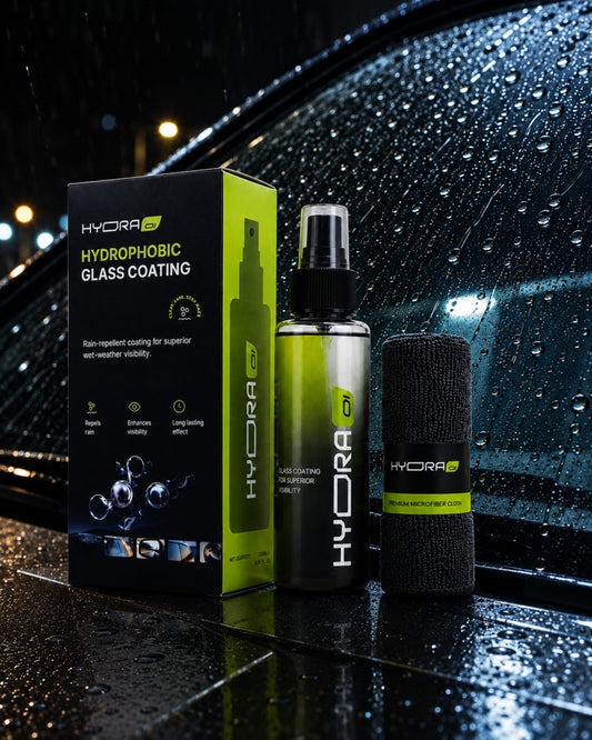 Hydraone Rain Repellent Spray for Car Glass | Hydrophobic Windshield Coating | 120ml