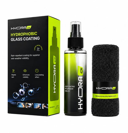 Hydraone Rain Repellent Spray for Car Glass | Hydrophobic Windshield Coating | 120ml