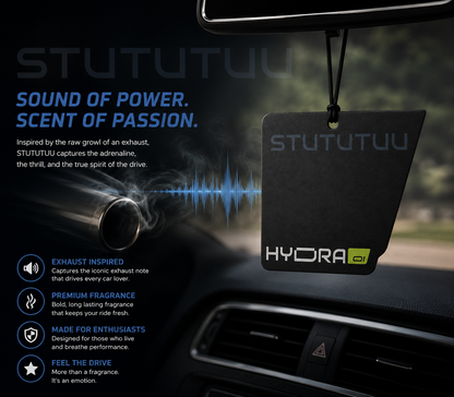 Hydraone Car Perfume Tag | Long-Lasting Hanging Air Freshener | Luxury Fragrance for Car Interior