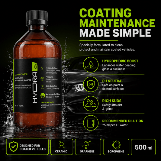 HYDRAONE Ceramic Maintenance Shampoo – pH Neutral | 500ml