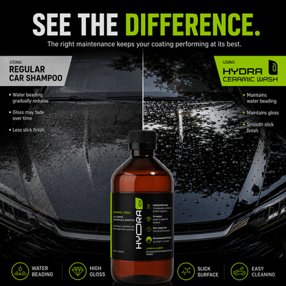 Hydraone Ceramic Wash | Coating Maintenance Shampoo | pH Neutral | 500 ml