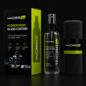hydraone hydrophobic glass coating | long lasting rain repellent